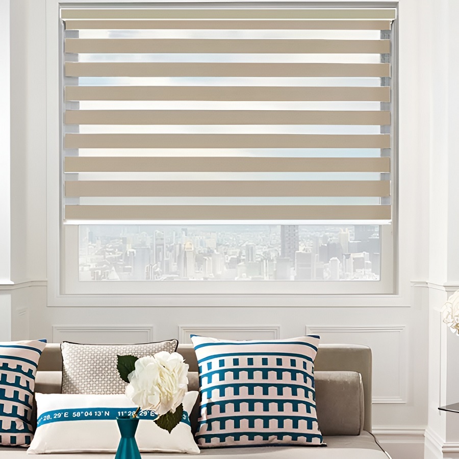 Rèm cầu vồng là loại rèm hiện đại được ưa chuộng hiện nay